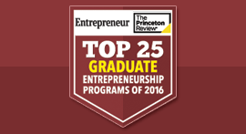 2016 Top Schools for Entrepreneurship: Graduate