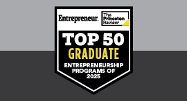 Top Entrepreneurship 2025 seal