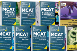 MCAT latest books The Princeton Review