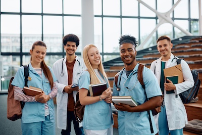group of nursing students pursuing MSN